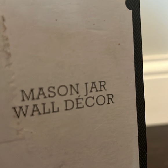 Threshold Mason Jar Wall Decor NIB - Picture 2 of 7